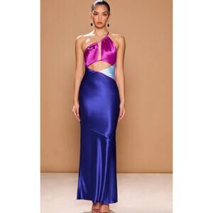 Sonya Moda Aurora Spliced Dress NWT Size L